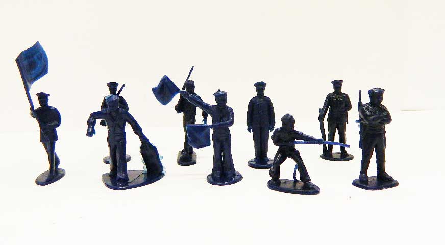 MARX PL-730DB  U.S .MARINES AND SAILORS  45MM - 1/32