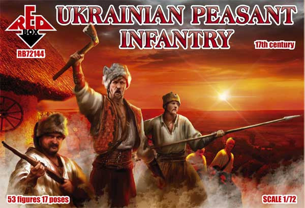 REDBOX 72144Ukrainian Peasant infantry. 17th century