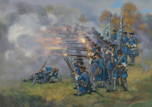 0262 STRELETS Bavarian Infantry Shooting  SCALA 1/72