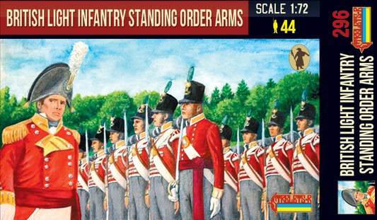 STR296 STRELETS British Light Infantry Standing Order Arms Napoleonicr 1/72