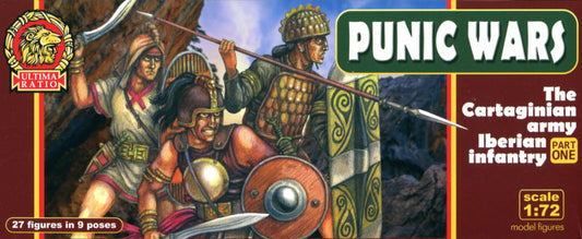 UR016 ULTIMA RATIO PUNIC WARS The Cartaginian army Iberian Infantry 1/72