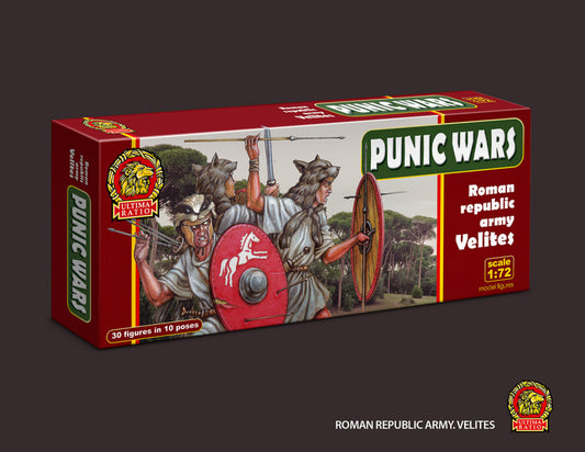 UR7225 ULTIMA RATIO 1/72 JVelites. Roman republic army. Punic Wars