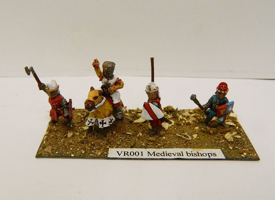 VALDEMARS INTROVABILI FUORI PRODUZIONE VR001 MEDIEVAL BISHOPS 1/72