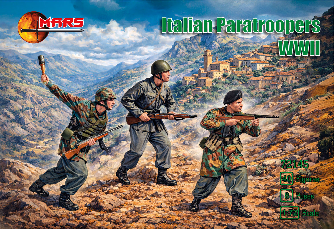 72145 MARS  1/72 Italian Paratroopers WWII