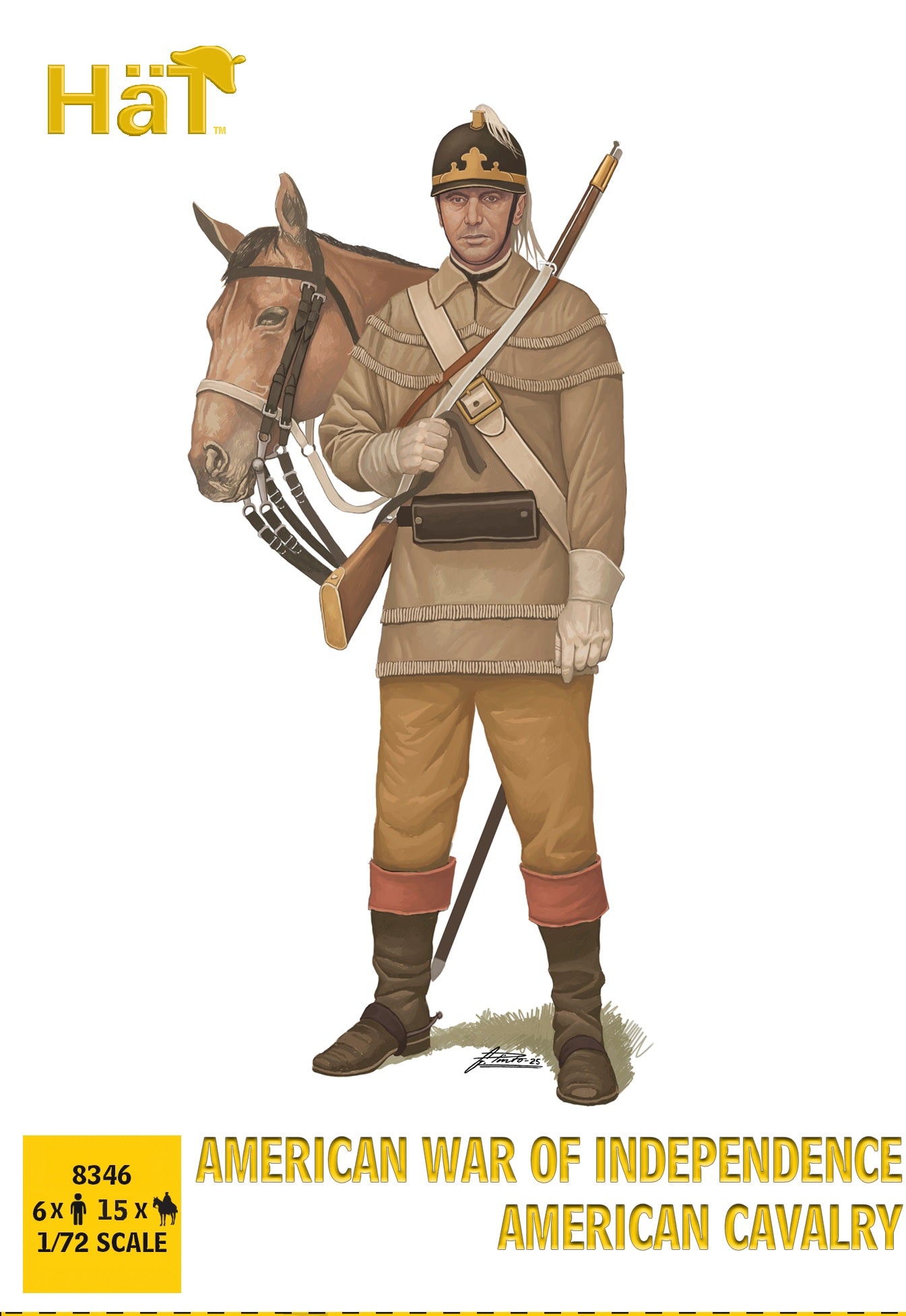HAT 8346 American War of Independence American Cavalry 1/72
