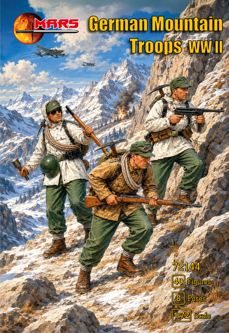 72144 MARS  1/72 German Mountain Troops (WWII)