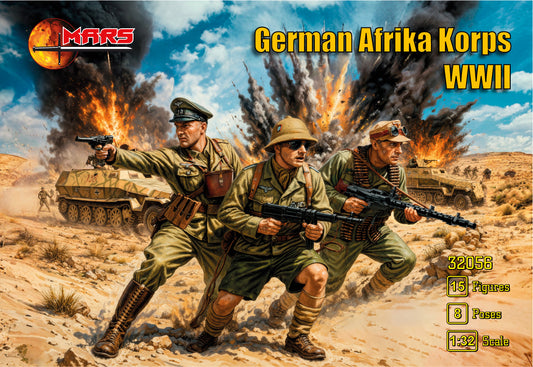 32056 MARS 1/32 German Africa Korps WWII