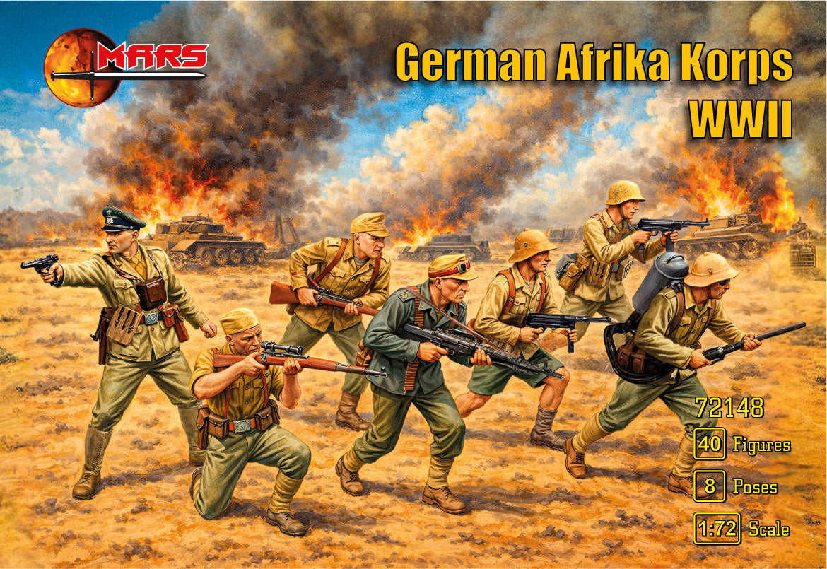 72148 MARS  1/72 German Africa Korps WWII