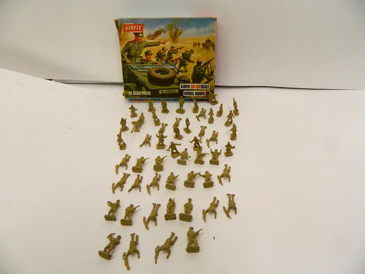 AIRFIX SCALA H/0 s1159 AFRIKA KORPS PRIMA SERIE ANNI 60