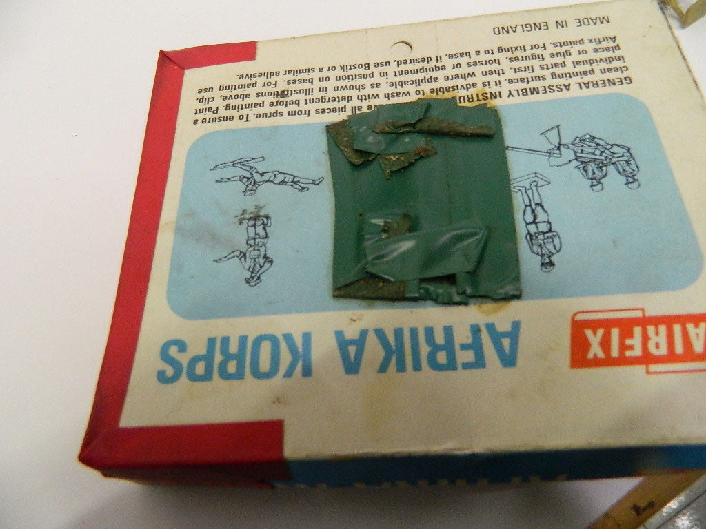 AIRFIX SCALA H/0 s1159 AFRIKA KORPS PRIMA SERIE ANNI 60