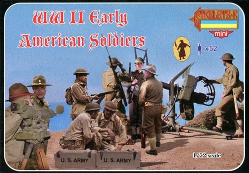 M105 STRELETS SCALA 1/72 Early American Infantry