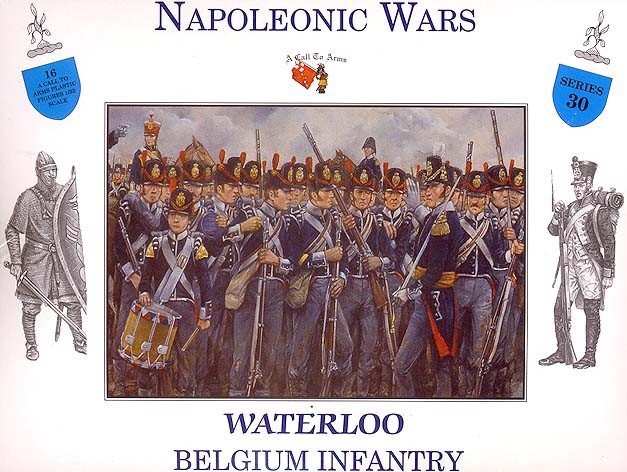 030 A CALL TO ARMS 1/32 FANTERIA BELGA GUERRE NAPOLEONICHE