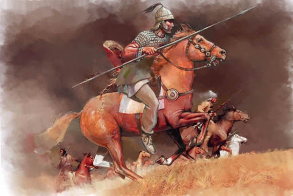 0020 STRELETS 1/72  Sarmatian Cavalry