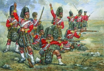 0029 STRELETS 1/72 CRIMEAN WAR HIGHLANDER