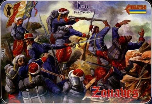 0033 STRELETS 1/72  ZOUAVES