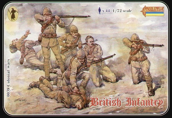 0038 STRELETS 1/72 FANTERIA INGLESE