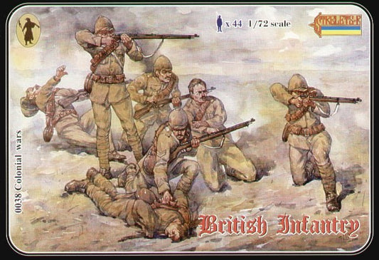 0038 STRELETS 1/72 FANTERIA INGLESE
