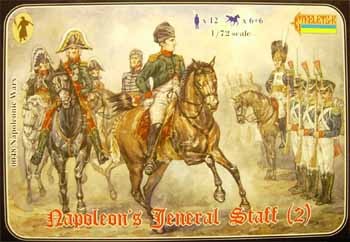 0048 STRELETS 1/72 STAFF NAPOLEONICO