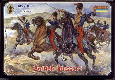 0050 STRELETS 1/72  BRITISH HUSSARS