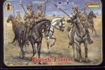 0055 STRELETS 1/72 LANCIERI INGLESI
