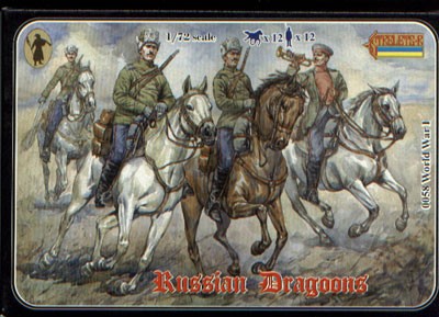 0058 STRELETS 1/72 RUSSIAN DRAGONS WWI