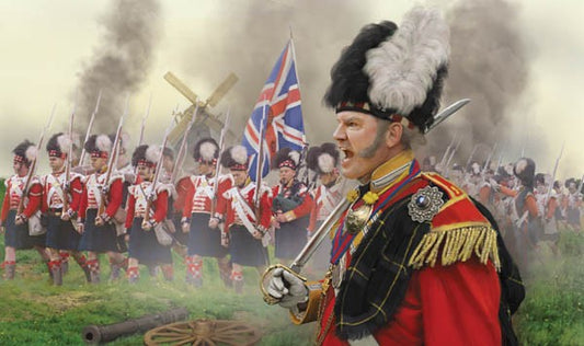 0140 STRELETS 1/72 Napoleonic Highlanders on the March
