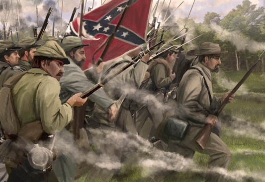 0152 STRELETS 1/72  Pickett's Charge 2 Gettisburg