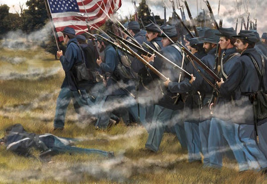 0153 STRELETS 1/72 US Infantry in Attack 2
