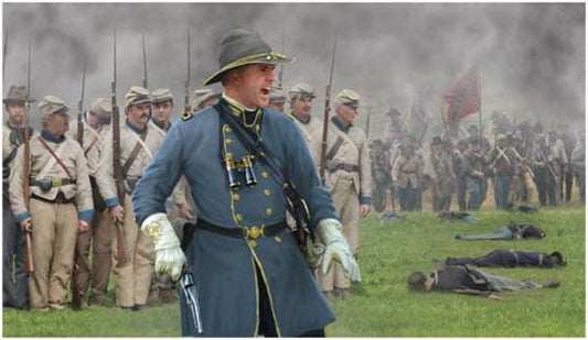 0156 STRELETS 1/72 Confederate Infantry Standing
