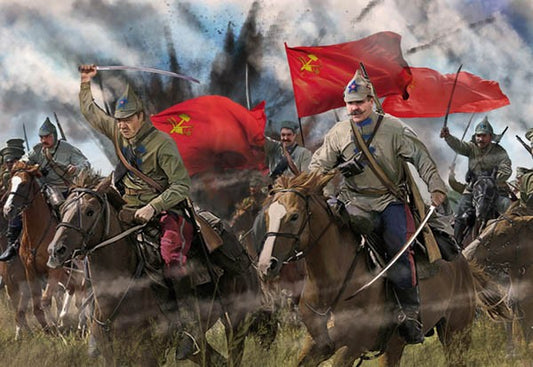 0164 STRELETS SCALA 1/72 Red Cavalry in Summer Dress Russian Civil War
