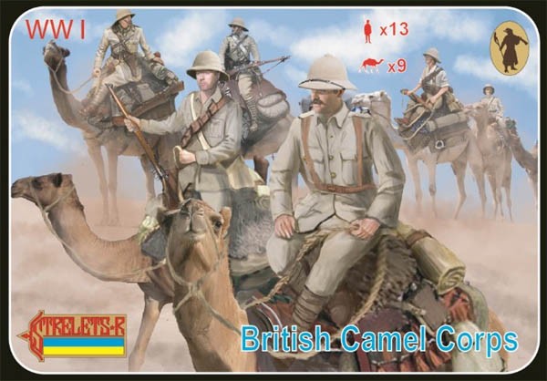 0165 STRELETS SCALA 1/72 British Camel Corps