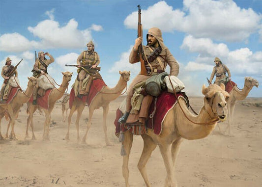 0167 STRELETS 1/72  WWI Turkish Camel Corps 1/72