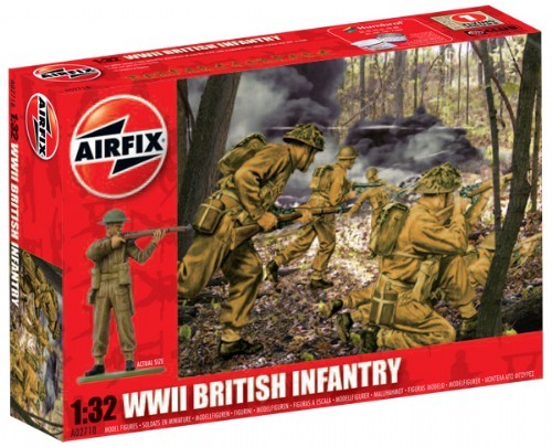 AX2718 AIRFIX SCALA 1/32  WWII BRITISH INFANTRY