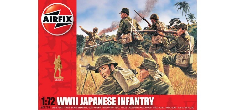 01718 AIRFIX 1/72  FANTERIA GIAPPONESE WWII