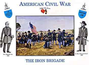 018 A CALL TO ARMS 1/32  UNION IRON BRIGATE GUERRA CIVILE AMERICA