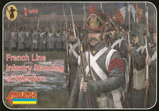 0184 STRELETS SCALA 1/72 French Line Infantry Standing At Attention