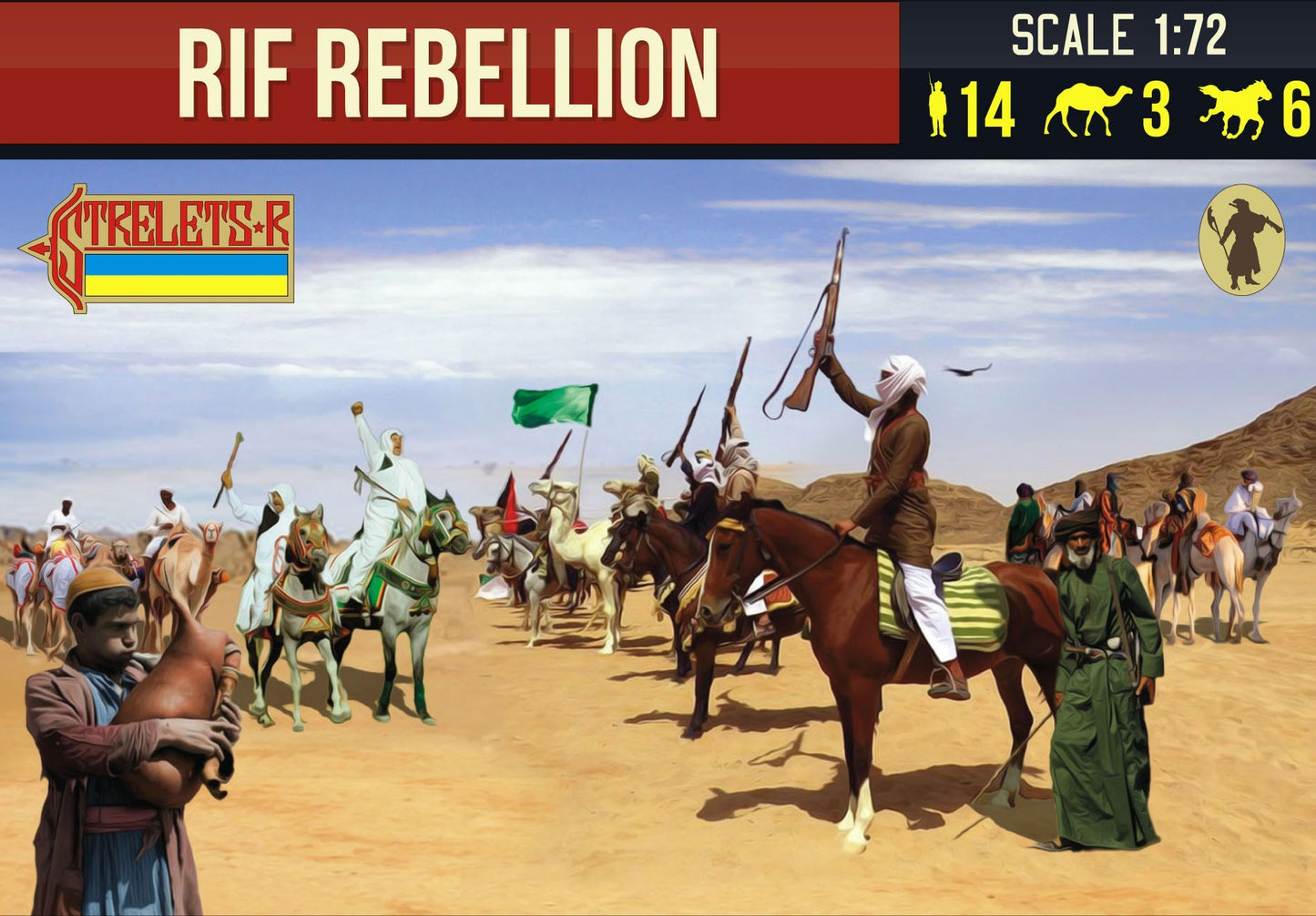 0191 STRELETS Rif Rebellion Rif War 1/72