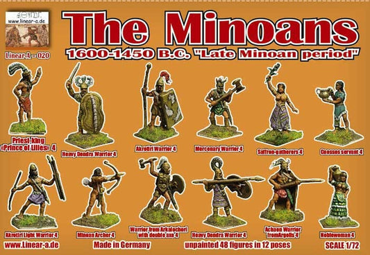 020 LINEAR The Minoans 1600-1450 B.C. (Late Minoan period) 1/72