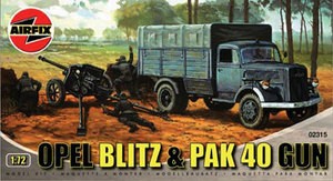 02315 AIRFIX 1/72 OPEL BLITZ & PAK 40 GUN