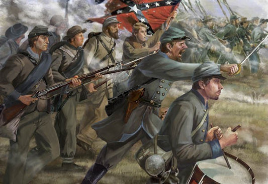 0148 STRELETS Pickett's Charge 1/72