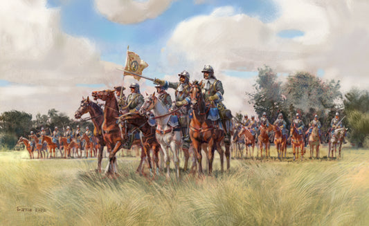 0258 STRELETS Bavarian Cuirassiers 1/72