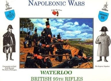 035 A CALL TO ARMS 1/32  Napoleonic Wars Waterloo British 95th Rifles