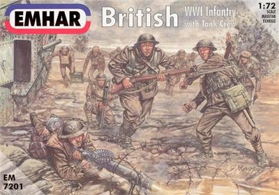 07201 EMHAR 1/72  FANTERIA INGLESE WWI