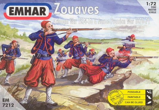07212 EMHAR 1/72  Zouaves 1854-1871