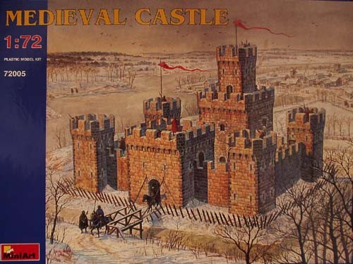 72005 MINIART 1/72 MEDIEVAL CASTLE