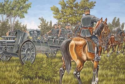 2515 REVELL 1/72  WWII German Horse Artillery
