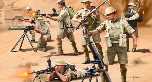 2617 REVELL 1/72  British 8th Army (WWII)