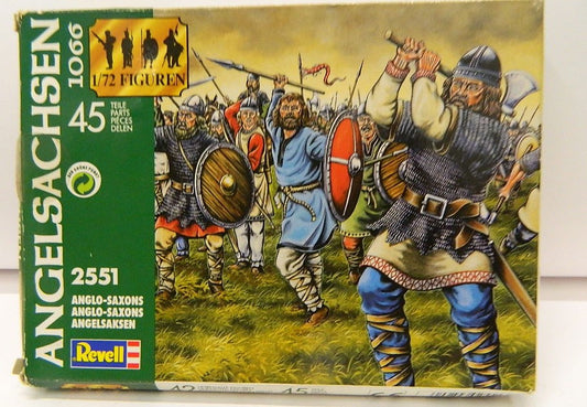 2551 REVELL 1/72 ANGLO-SAXONS
ATTENZIONE SCATOLA DANNEGGIATA