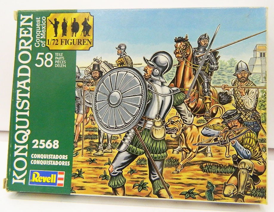 2568 REVELL  CONQUISTADORES 1/72