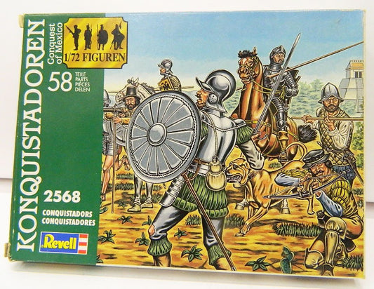 2568 REVELL  CONQUISTADORES 1/72
